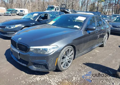2018 BMW 540I из США, поврежденный, VIN WBAJE5C50JG918637